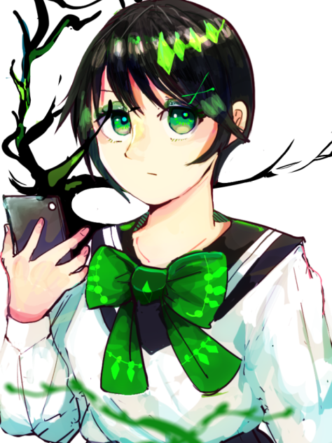 緑のあの子