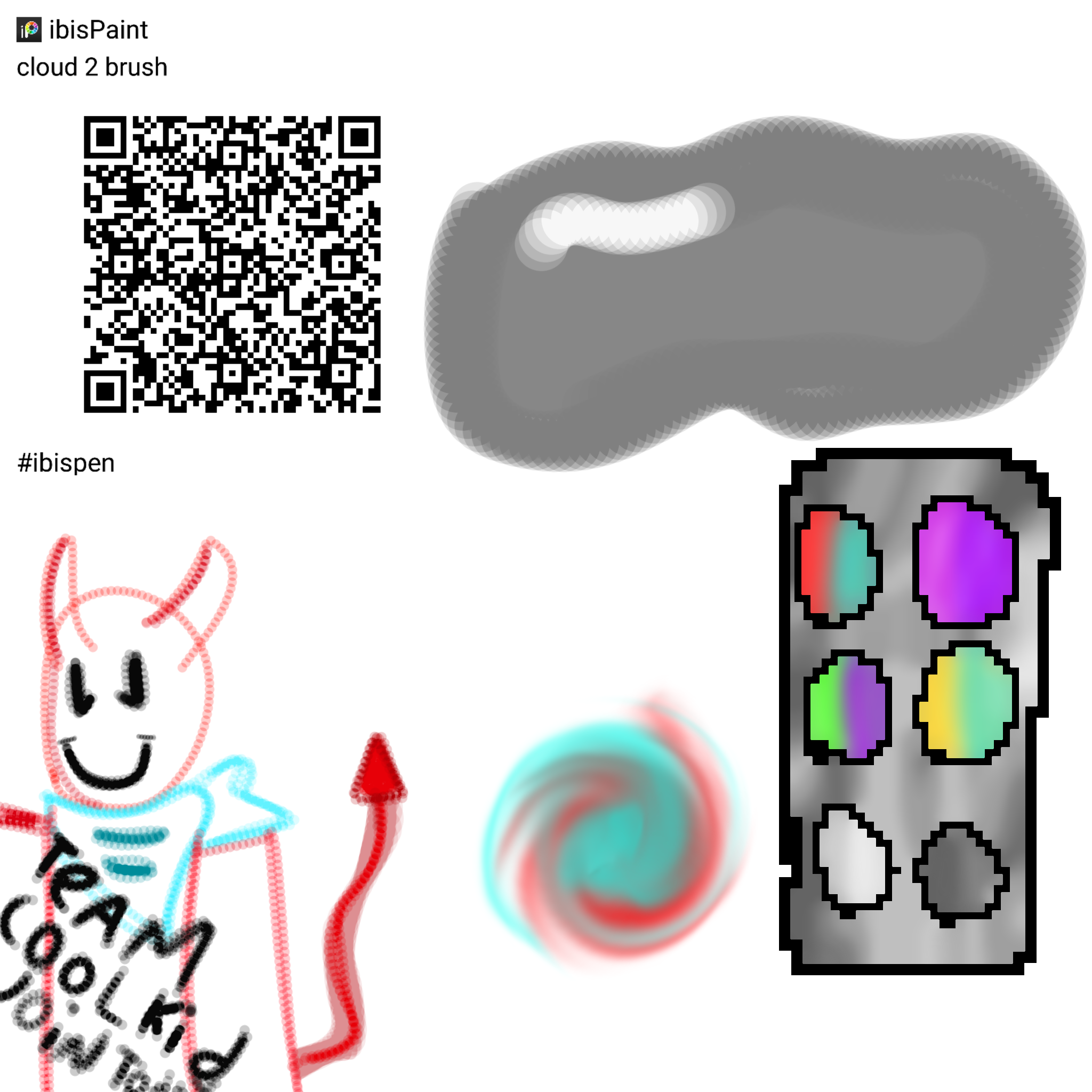 cloud 2 brush - ibisPaint