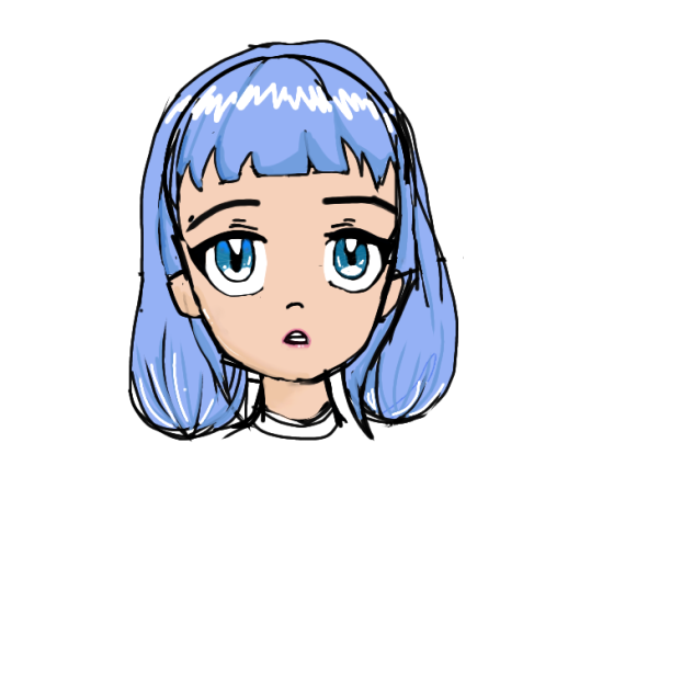 my first anime on this app - ibisPaint