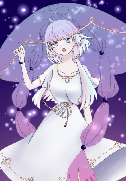 神線画塗りました！