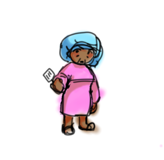 Rosey the nosey neighbor from titc