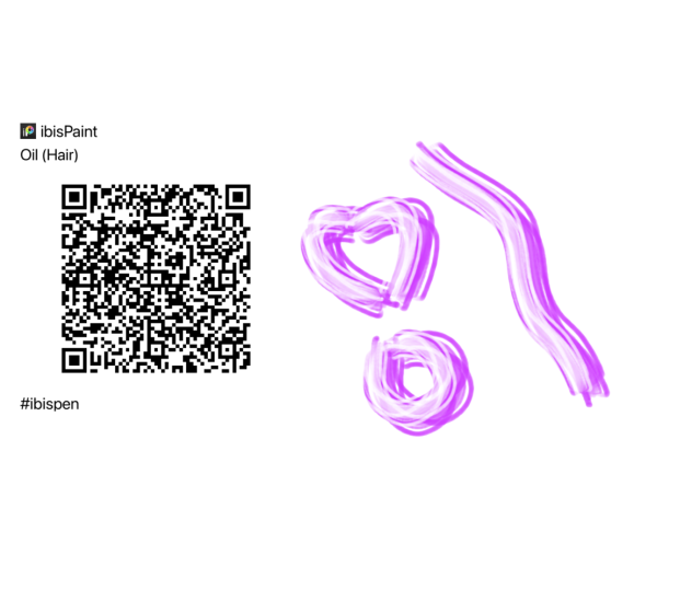Brush QR code ibisPaint