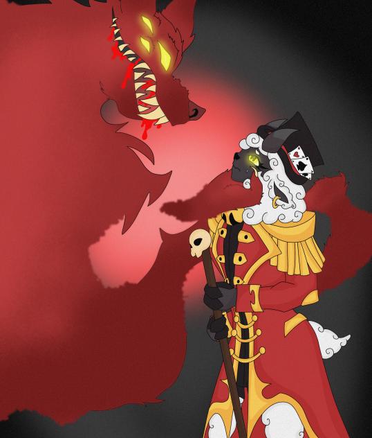 Dolly and the red wolf