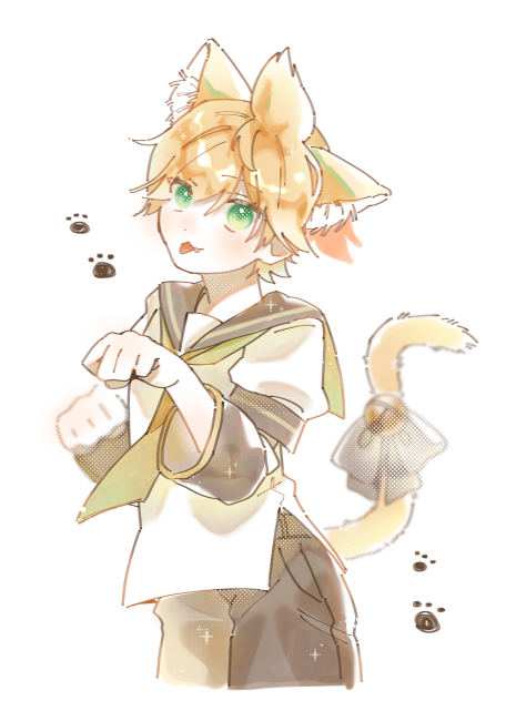 にゃんにゃんレンきゅん^. ̫.^