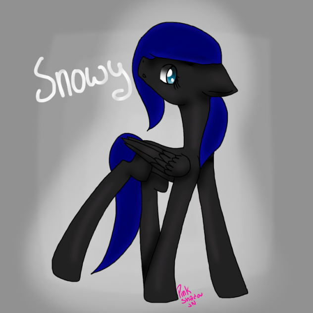 [speedpaint] snowy Darkmist (art trade)