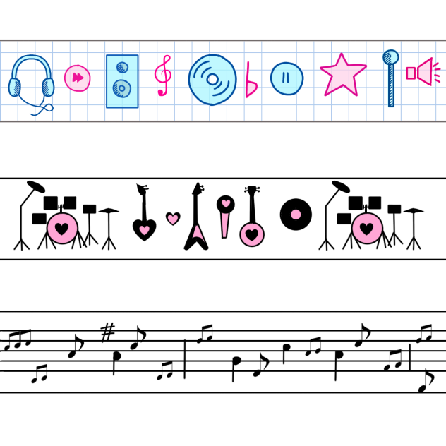 live concert tape transparent ibisPaint