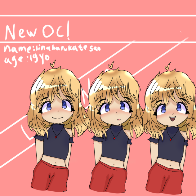 Neww occ! Lina haruka