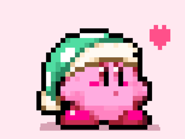 スリープカービィ　ドット絵