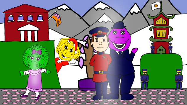 Barney in Tokyo