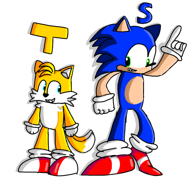 Nuevo diseño de Sonic y tails