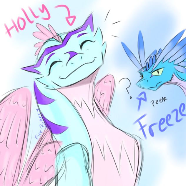 🐉❄️🥶Holly and Freeze 🥶❄️🐉