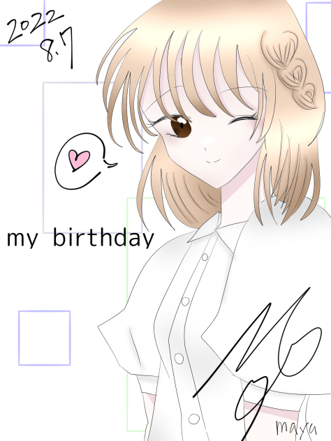 my birthday！当日！