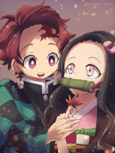 鬼滅兄妹の秋