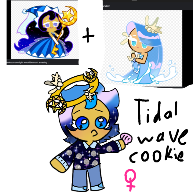 moonlight and sea fairy's child