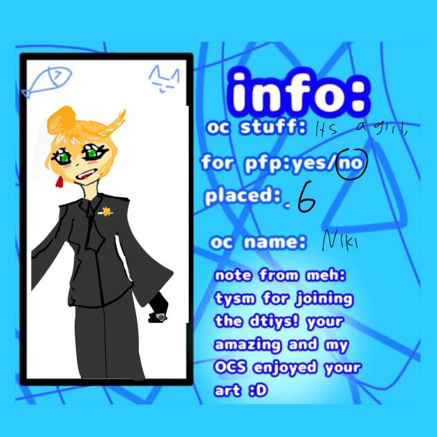 Prize sheet kiorofinn