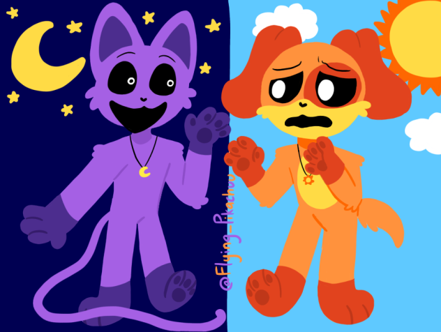 CatNap & Dogday 🌙☀️