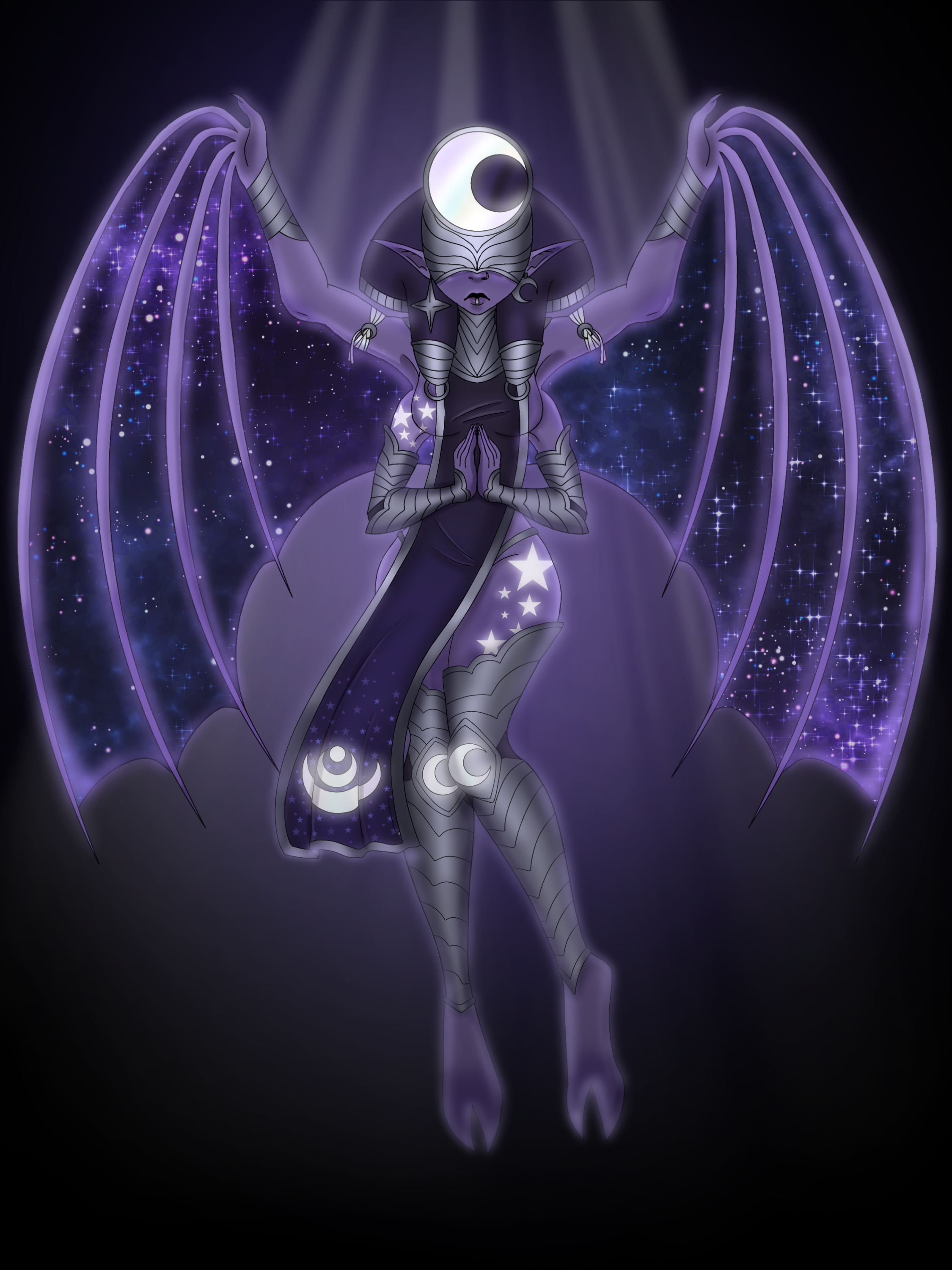 Moon Goddess - ibisPaint