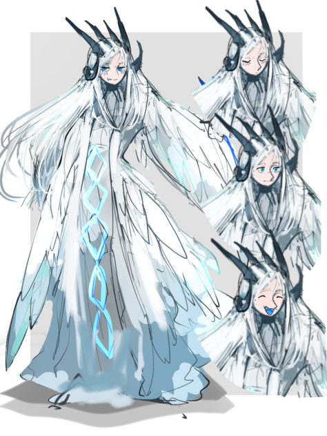 リスタ　人間体設定イラスト
