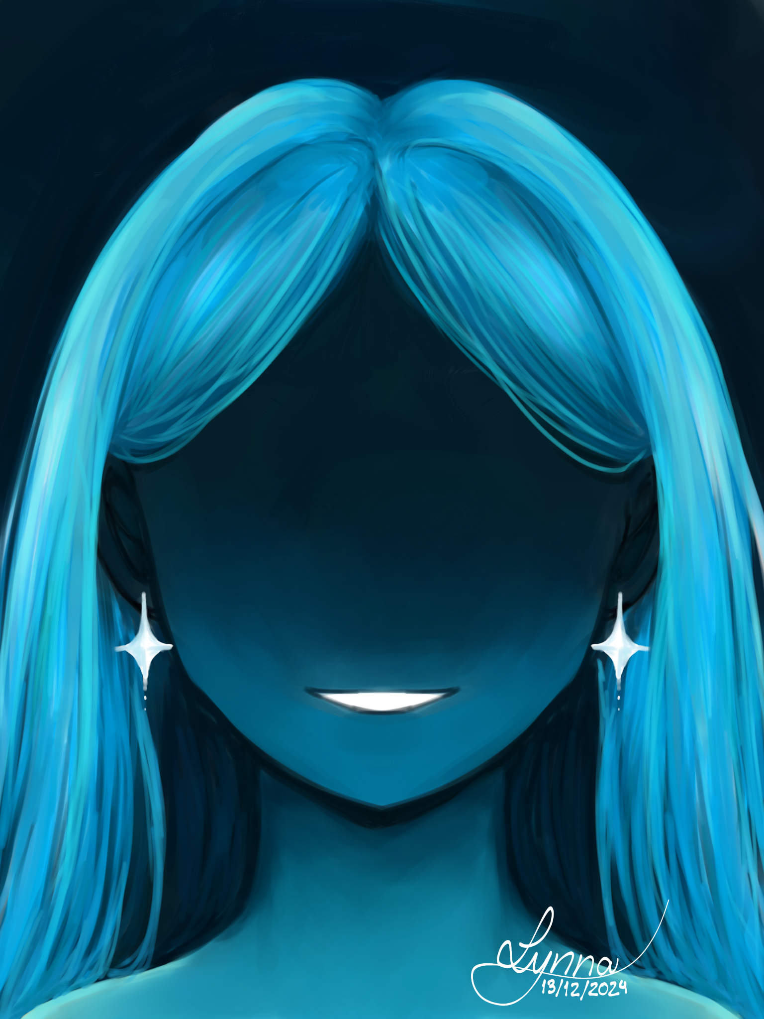 Faceless girl - ibisPaint