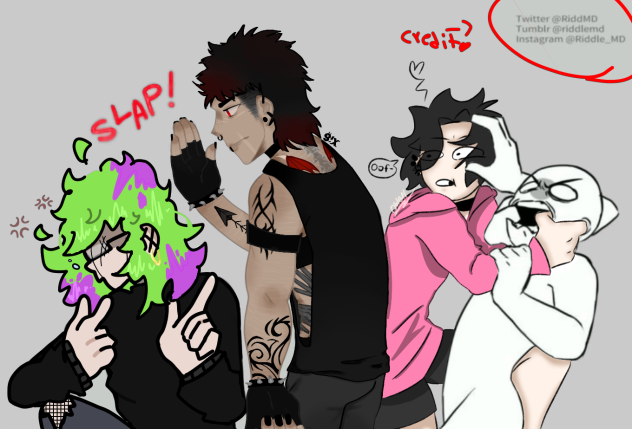 Fight collab - ibisPaint