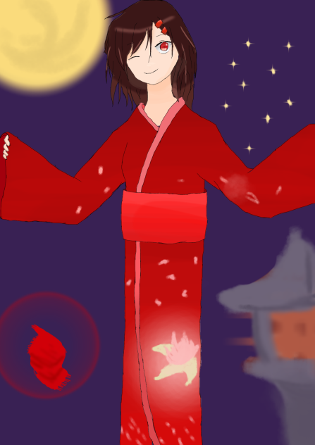 カゲロウデイズのアヤノを描いてみました Ibispaint