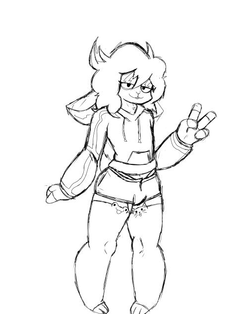 WIP Fanart for Ruby Toast 🐰