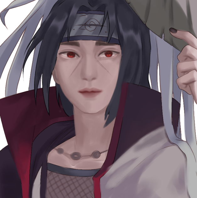 uchiha Itachi tracing paint remake