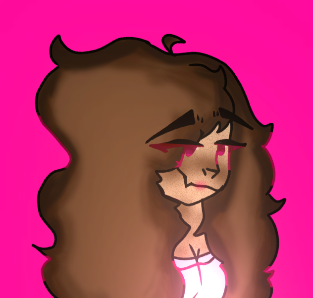 A girl in a beautiful dress