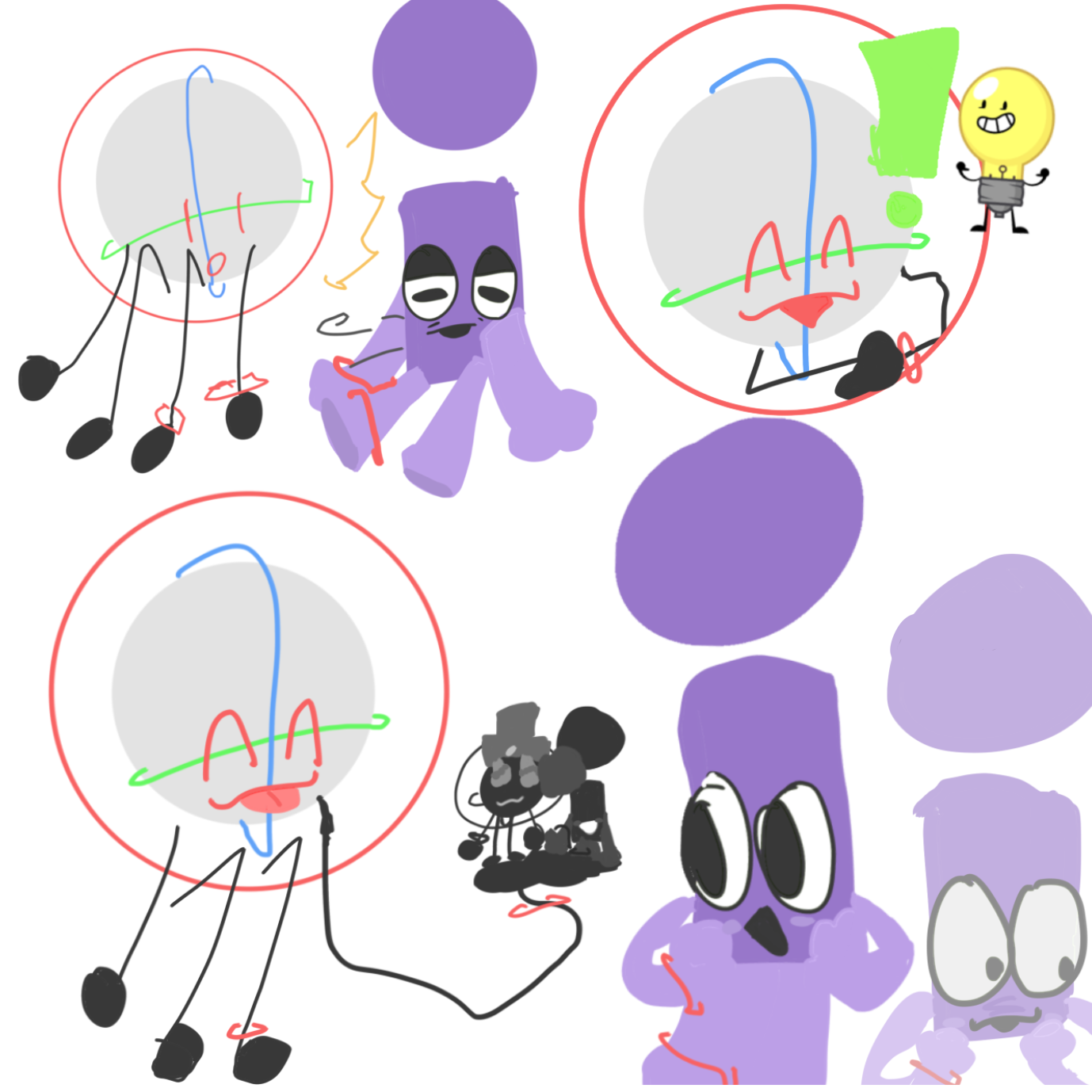 a silly comic I made D - ibisPaint