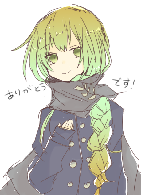 お礼に描いたエルキドゥ