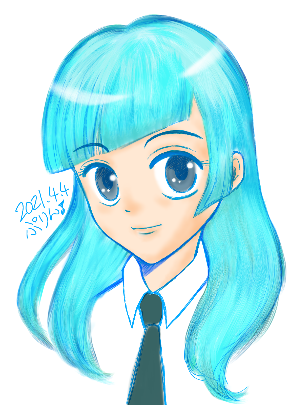 三輪霞 ハピバ Ibispaint