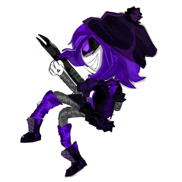 💜💚🖤SICK AS HELL RAIL GUN🖤❤️💜