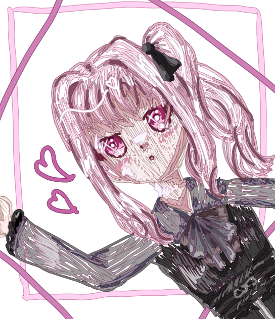 ふち塗りペンで暁山瑞希