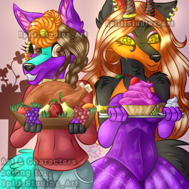 Thanksgiving Feast Redraw
