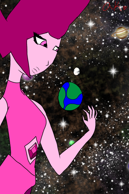 pink diamond (how i imagine she looks) - ibisPaint