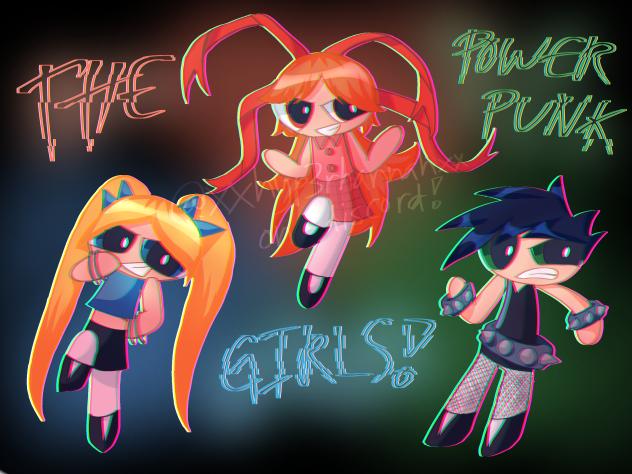THE POWERPUNK GIRLS!