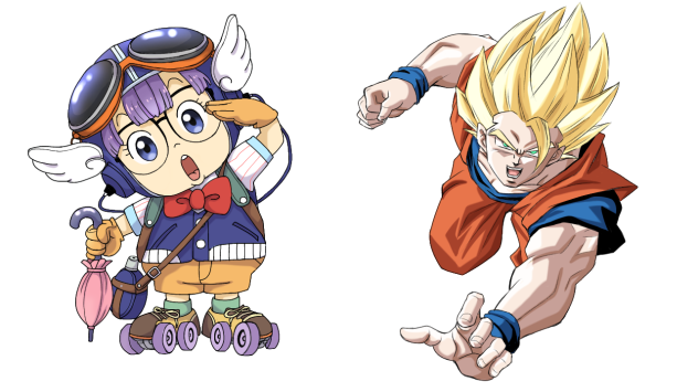 模写です。アラレちゃん   ドラゴンボール