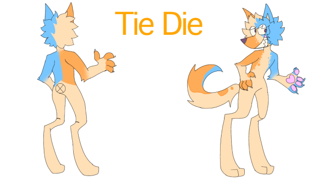 Tie dyes ref sheet