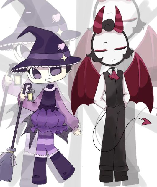 Shelly & gilsten ,( Halloween skin) 🎃🎃👻👻