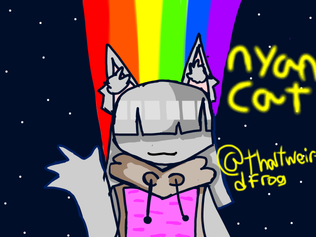 Nya Nya Nyan cat!