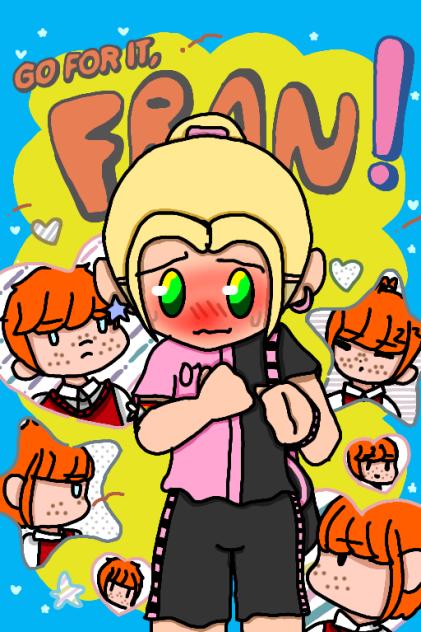Go for it, Fran! 🩷❤️