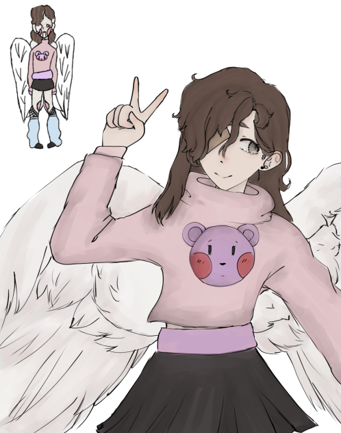 Art trade with Clover!♡︎