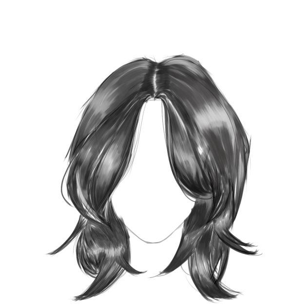 Hair study - ibisPaint