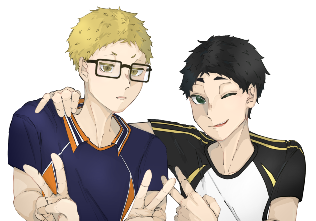 月島 赤葦 - ibisPaint