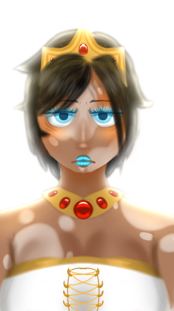 The Queen 🤎🤍 - ibisPaint