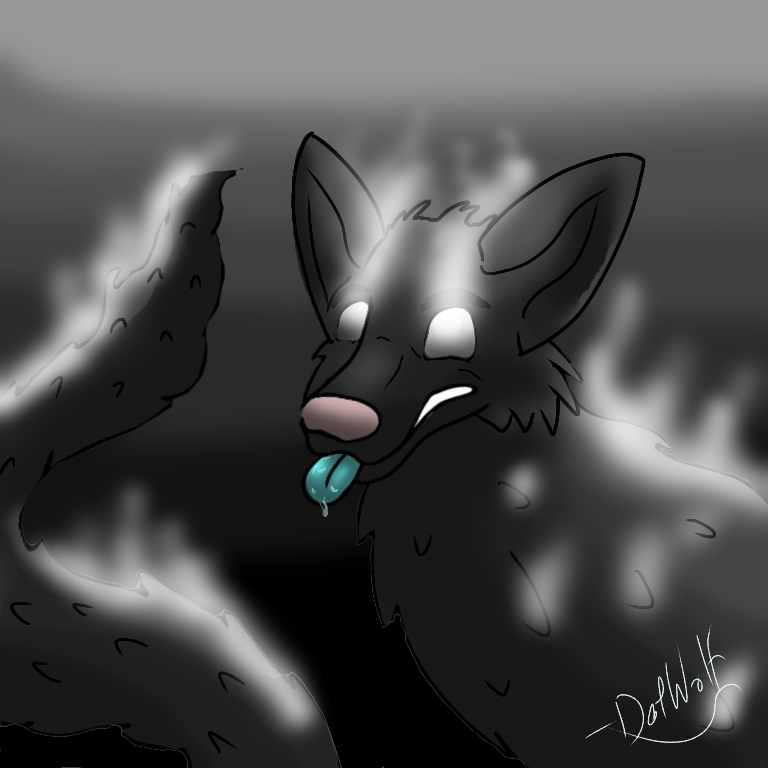 dog demon - ibisPaint