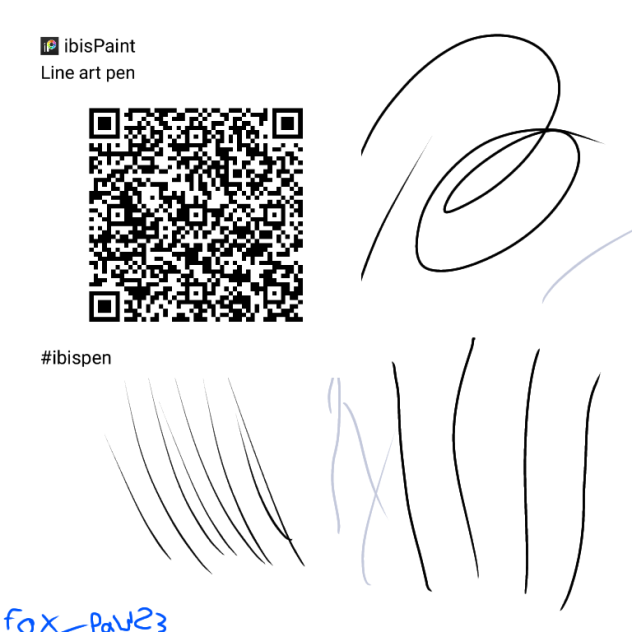 Line art pen  fox_paw23