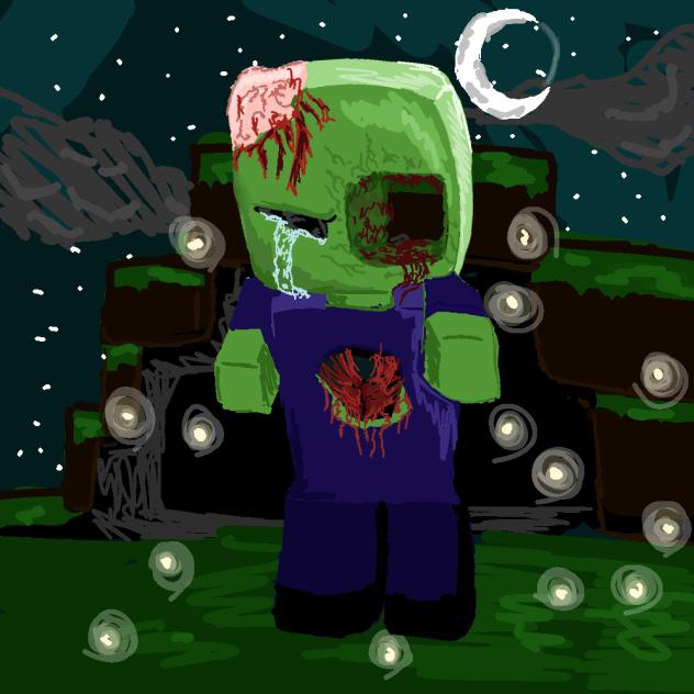Minecraft zombie “why am I zombie”