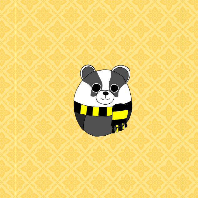 Hufflepuff Badger squishmallow