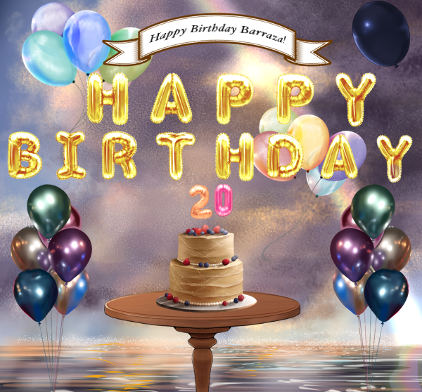 Say Happy Birthday Barraza!